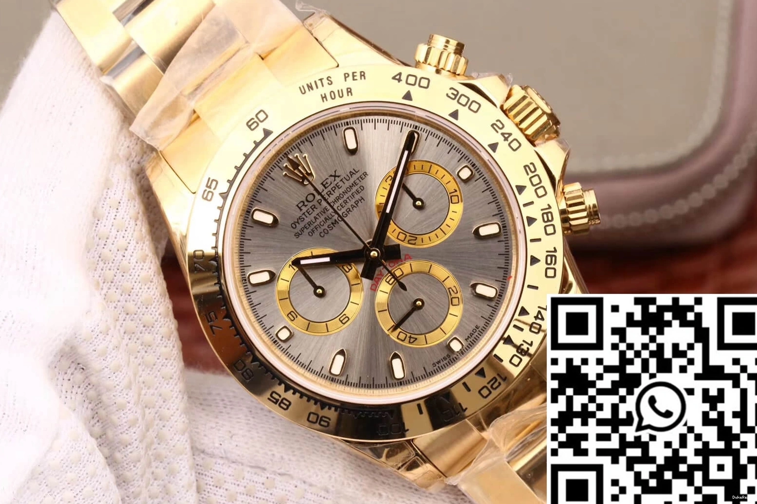 Dial JH Daytona Silver 116508 Factory Rolex Cosmograph 0314